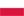 Drapeau Pologne
